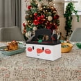 thumbnail image 4 of Christmas Gift Box under $5! CQCYD Christmas Gift Box for Cookies and Cakes, 4-Piece Handheld Packaging Set, Holiday Treat Box, Festive Present Wrapping for Holiday Baking, 4 of 6