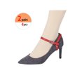 thumbnail image 4 of INSPIRE CHIC Sangles de Chaussures Antidérapantes Amovibles et Ajustables pour Femmes avec Boucle Rouge Mat 20,5 Cm/8,07 Pouces, 4 of 4