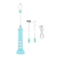 thumbnail image 2 of jifeng Handheld Electric Milk Frother Mixer Blender Coffee Frother Mixer Blue, 2 of 9