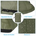 thumbnail image 3 of Unique Bargains Sac de Compression, Sac de Rangement Imperméable Taille g pour Sac de Couchage pour la Randonnée, Vert Armée, 3 of 7