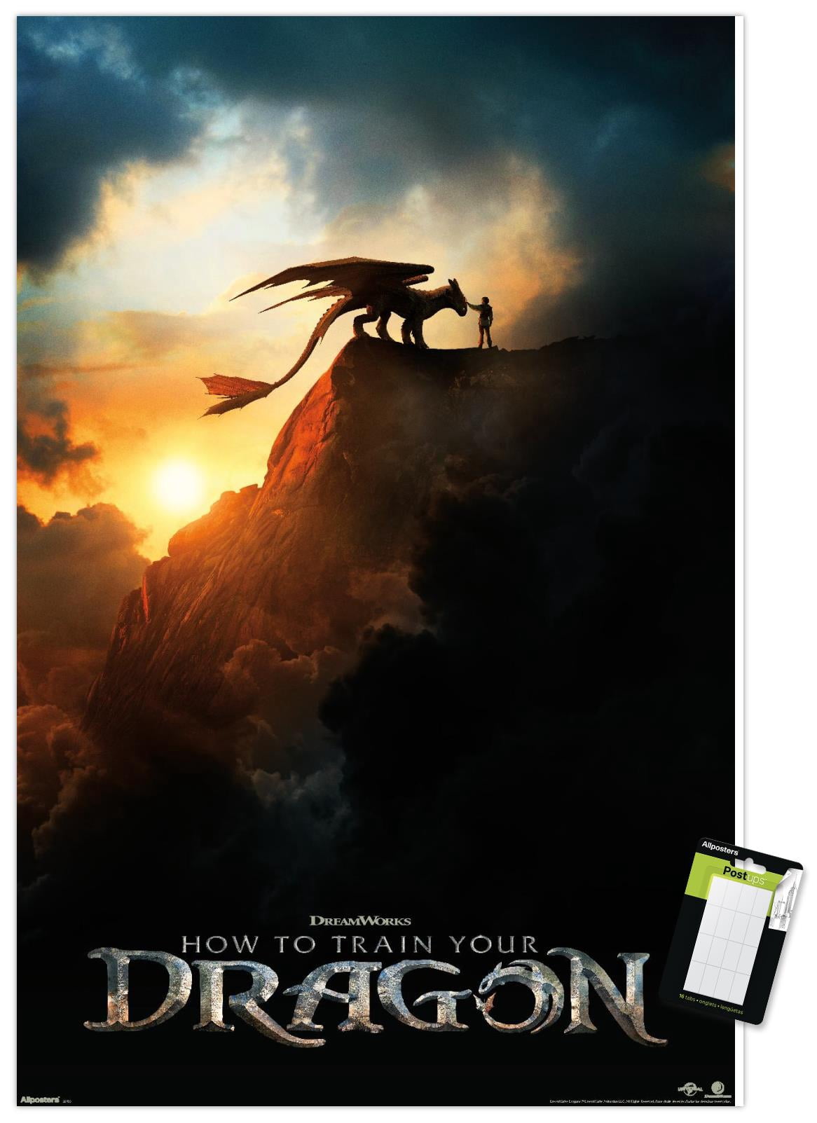 How To Train Your Dragon (2025) - Teaser One Sheet Wall Poster, 14.725" x 22.375"