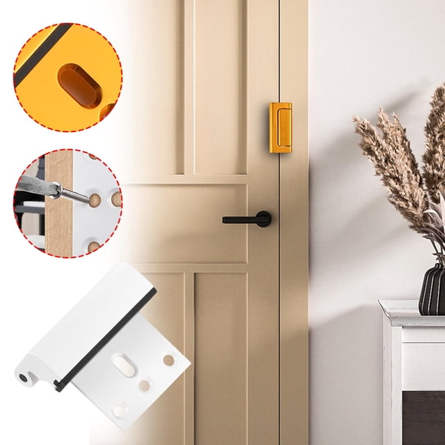 RKSTN Verrou de Renforcement Sécurité à Domicile Verrou de Renforcement de Porte Verrou de Salle de Bain Intérieur