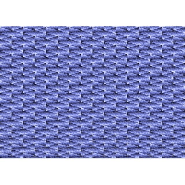 Ahgly Company Tapis d'Intérieur Lavables en Machine, Rectangles de Transition Bleu Ciel, 3' x 5'