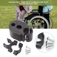 thumbnail image 3 of Noref Support de Bâton de Marche pour Fauteuil Roulant, Accessoire de Scooter Électrique, Support de Bâton de Marche pour Fauteuil Roulant, 3 of 8