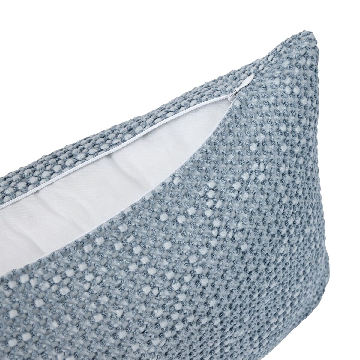 Coussin gaufré Anko bleu