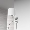thumbnail image 2 of Dainolite DLED426A Polished Chrome Wall Lamp, 2 of 3