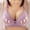 Purple, variant on Mefallenssiah Ladies Traceless Comfortable No Steel Ring Breathable Gathering Bra Woman Underwear