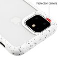 thumbnail image 2 of Apple iPhone 11 Phone Case Hybrid Cover with [Rigid Panel] [TPU Cushion] Enhanced Hand-Grip TPU Cushion Frame + Transparent Clear Shock-Absorbing Armor Rubber Bumper WHITE Cover for Apple iPhone 11, 2 of 2