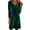 AA-Green, variant on QATAINLAV Navy Women's Bodycon Velvet Mini Dress Long Sleeve Draped Cowl Neck Ruched Party Cocktails Dresses Fall Winter Holiday Outfits L