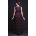 thumbnail image 4 of Bimba Robe de Soirée Teinture sur Nœuds pour Femme à Col Rond Imprimée Sans Manches - Très Petit, 4 of 6