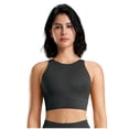 thumbnail image 1 of Yuyuzo Sports Bras for Women Wireless High Support Seamless Stretchy Full Coverage Active Workout Crop Tank Tops, 1 of 5