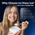 thumbnail image 4 of Simzlife 35lbs/24H Nugget Ice Maker Countertop,Portable Ice Maker Machine with Auto-Cleaning, Black, 4 of 7