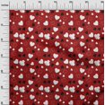 thumbnail image 3 of oneOone Cotton Jersey Red Fabric Poker Card Sewing Craft Projects Fabric Prints By Yard 58 Inch Wide, 3 of 4