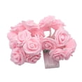 thumbnail image 1 of Pink LED Rose String Lights, 20 Ft 80 LED Floral Vine Lights, Large Romantic Wedding Decor, Battery Powered Party Lighting, Decorative Fairy Light Set, 1 of 6