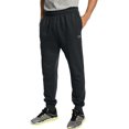 thumbnail image 1 of Champion Mens Powerblend Retro Fleece Jogger Pants, M, Black, 1 of 6