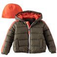 thumbnail image 1 of Veste Matelassée Garçon 8-20 Panneaux avec Chapeau Assorti, 1 of 4