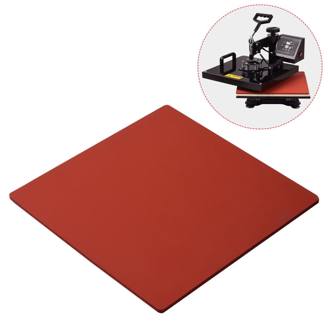 Aibecy 290*380*8mm Heat Pressing Mat Silicone Pad High Temperature Resistant Plate Compatible with Cricut Easy Press 2 for Heat Press Machine T-Shirts Heat Transfer Sublimation