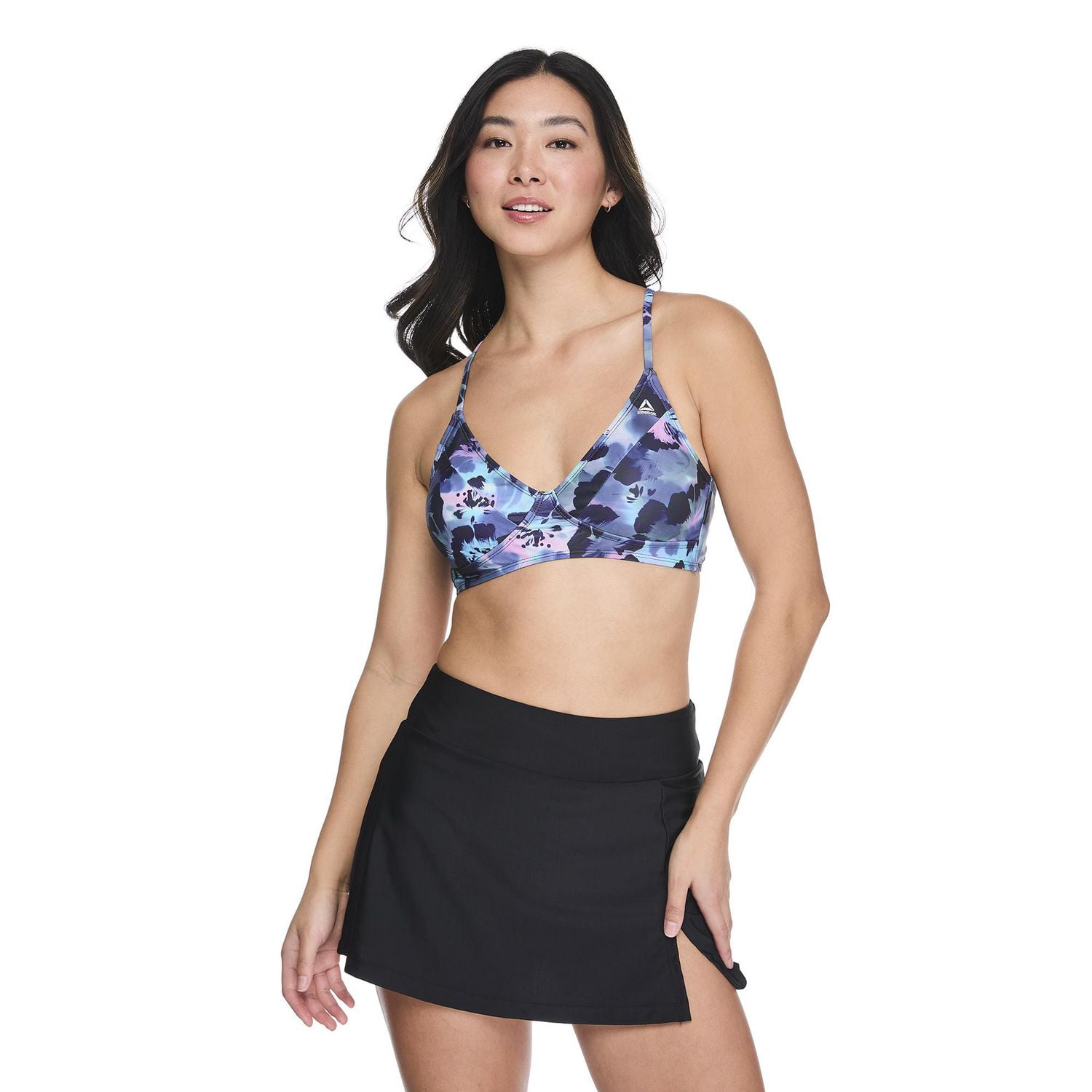Haut de bikini à encolure dégagée Reebok pour femmes