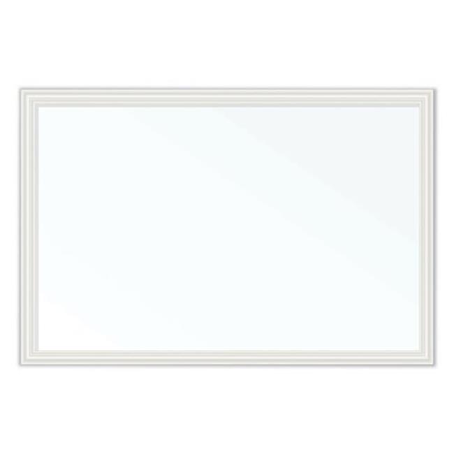 Smead Manufacturing UBR2071U0001 30 x 20 in. Magnetic Dry Erase Board with Decor Frame, White