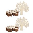 thumbnail image 4 of Copeaux de Bois Décoratifs en Forme d'Arbre, 20 Pcs Accessoires Faits Main Intégration Sans Couture, 4 of 9