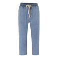 thumbnail image 2 of B91xZ Men's Straight Fit Jean Washed Distressed Slim Fit Straight Jeans,B XXL, 2 of 4