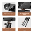 thumbnail image 4 of Caméra Web pour PC Caméra Web Mini Caméra Web avec Microphone Usb Webcan Mise au Point Automatique 4K 2K 1080P Caméra à Diffusion Full HD pour Ordinateur Portable, Facile à Installer, 4 of 7