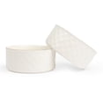 thumbnail image 2 of One Paw, Textured Ceramic Dog Bowls with Bamboo Stand, Non-Slip and Easy to Clean, 450 ml, 2 of 7