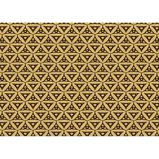 Ahgly Company Machine Washable Indoor Rectangle Transitional Bright Gold Yellow Area Rugs, 2' x 5'