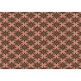 thumbnail image 1 of Ahgly Tapis Rectangulaire Lavable en Machine Intérieur Transitionnel Marron, 2 Pieds x 4 Pieds, 1 of 7