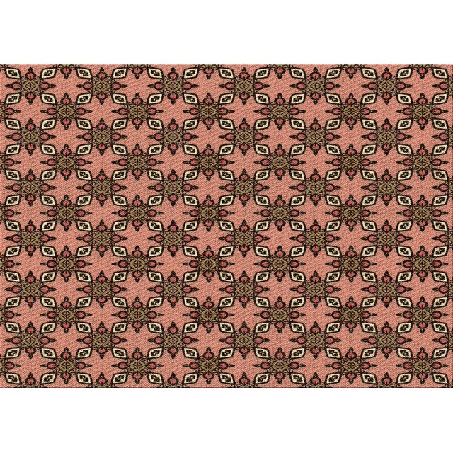 Ahgly Tapis Rectangulaire Lavable en Machine Intérieur Transitionnel Marron, 2 Pieds x 4 Pieds