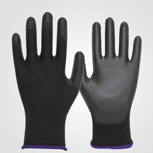 SASABAXI 3Pairs Gants de travail Gants noirs de sécurité de ventilation pour tâches générales