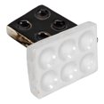 thumbnail image 4 of 2pcs Spot Plate Ceramic Reaction Plate Laboratory Tools Chemical Testing Spot Plates (6 Holes), 4 of 8