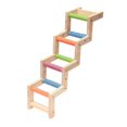 thumbnail image 2 of Tachiuwa Bird Ladder Bridge Exercise Stand for Budgies Small Medium Parrot Cockatiels L, 2 of 9