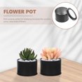 thumbnail image 1 of WRITWAA 6Pcs Rustic Metal Flower Pot Versatile Planter Pots for Plants, 1 of 8