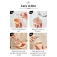 thumbnail image 3 of 1pc Ice Ball Maker 2.4 Inches Big Ice Ball Mold Silicone Cute Bulb-shaped with Funnel, 3 of 8