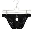 thumbnail image 5 of EOYWHK Ice Silk Underwear for Men Soft Stretch Brief Open Crochet Garters Low Rise Seamless Underwear with Pouch, 5 of 5