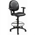 thumbnail image 4 of Boss Office Chaise de Dessin - Bleu, 4 of 6