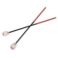 thumbnail image 2 of Marimba Mallets, Comfortable Drum Sticks Hammer Glazed Appearance Strong Toughness  For Bass Percussions Instruments White Head, 2 of 8