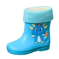 thumbnail image 1 of Kcodviy Kids Shoes Short Rain Boots for Baby Girls Boots for Womens Ankle Riding Boots Girls Rainboot Slip on Garden Toddler Girls Shoes Boot Rubber Shoes, 1 of 5
