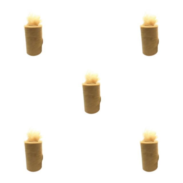 mmirethe Wedding Party Decorations Easy To And Clean Tulle Coil Easy To Ad Clean Tulle Coil For DIY Wedding gold 5Set