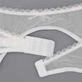 thumbnail image 3 of Varsbaby Porte-Jarretelles en Dentelle Transparente pour Femmes avec Bas, 3 of 5