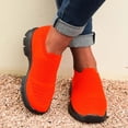 thumbnail image 1 of XIAQUJ Chaussures d'Entraînement pour Femmes Chaussures de Course Athlétiques Espadrilles de Marche Sport Chaussures de Tennis Légères Espadrilles Mode pour Femmes Orange 7(38), 1 of 7