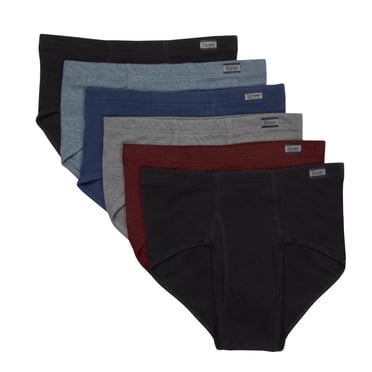 Hanes Men's Underwear Briefs Pack, Mid-Rise, ComfortSoft Waistband