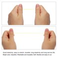 thumbnail image 3 of Uxcell Elastic Cord Heavy Stretch String Rope for Crafting DIY Sewing Hook Straps Camping Tie Down Strap Bright Yellow 1mm x 100m, 3 of 5