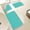 Light Blue, variant on Non-Slip Absorbent Bathroom Door Mat Set - Polyester with Rubber Backing, Modern Style for Bathroom and Bedroom Use