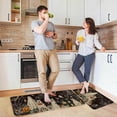 thumbnail image 1 of Kitchen Carpet Set Pumpkin Alphabet Kitchen Carpet Washable Cushion Comfortable Kitchen Carpet Set Porch Throw Blanket Carpet Shag Terracotta Throw Fuzzy Abstract Area Rugs for Bedroom Living Room, 1 of 3
