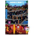 thumbnail image 1 of Minecraft - Worldly Wall Poster, 22.375" x 34", 1 of 4