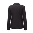 thumbnail image 5 of Manteau Femme Mode Double Boutonnage Bouton Automne Blouse Slim, 5 of 5