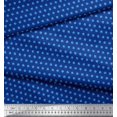 thumbnail image 2 of Soimoi Moss Georgette Fabric Dots Shirting Print Fabric by The Yard 42 Inch Wide, 2 of 3