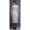 thumbnail image 4 of Bimba Kurta Imprimée Tunique Droite Hauts Femmes Tenue d'Été Kurti pour Dames, 4 of 5